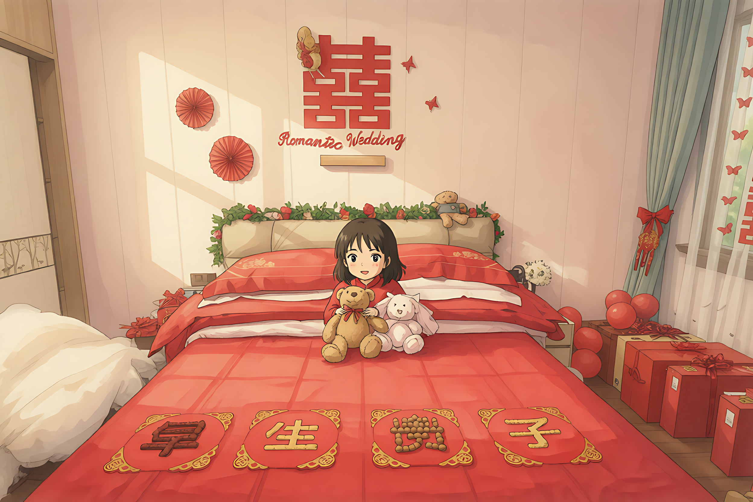 婚房布置吉卜力版