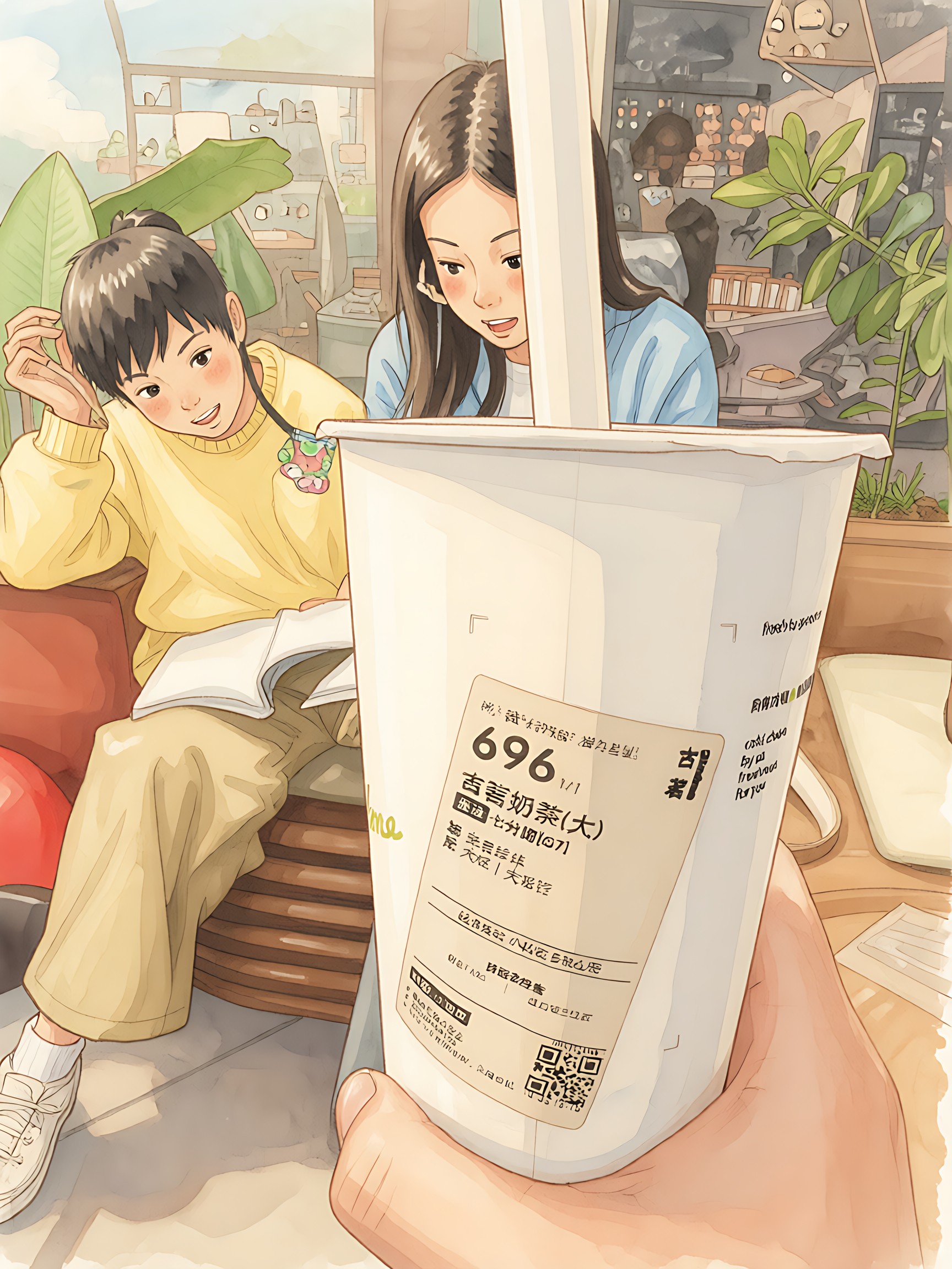 古茗「696」，七分甜大珍珠