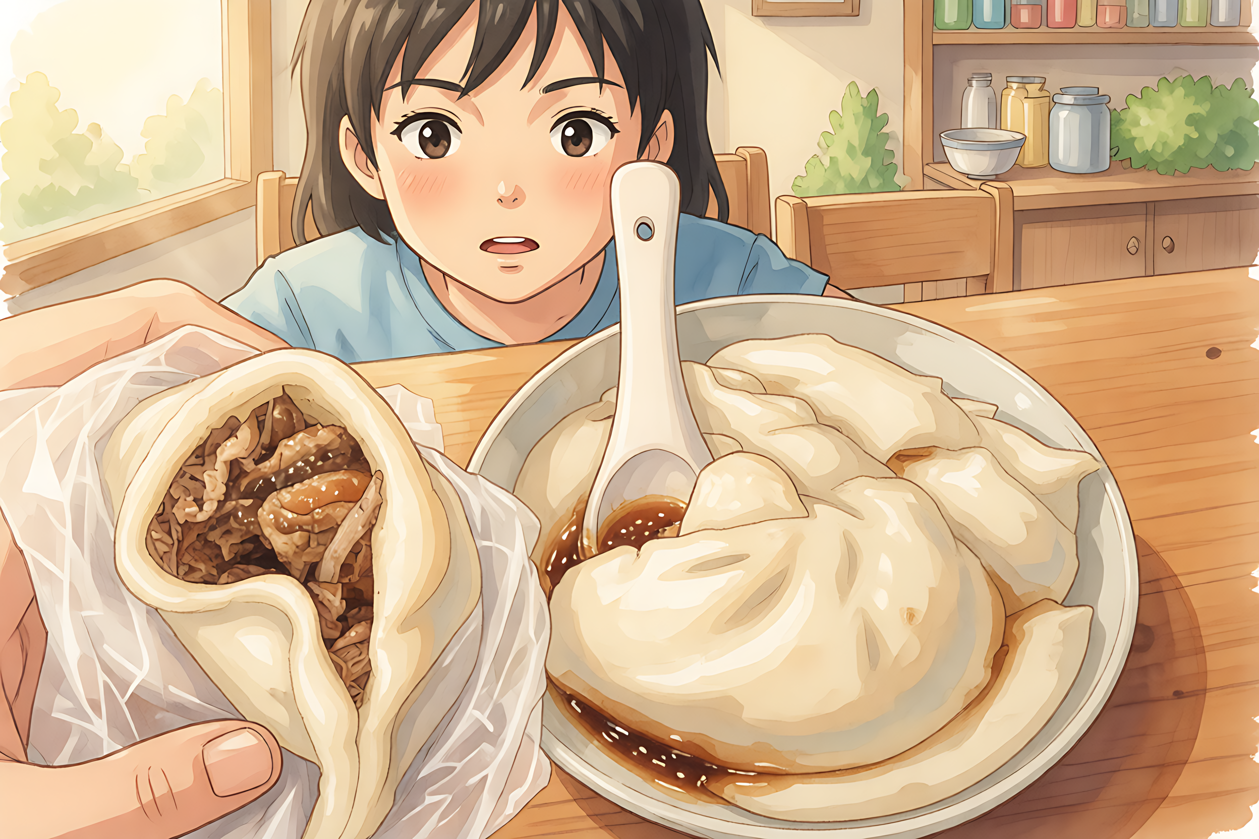早餐包子吉卜力版