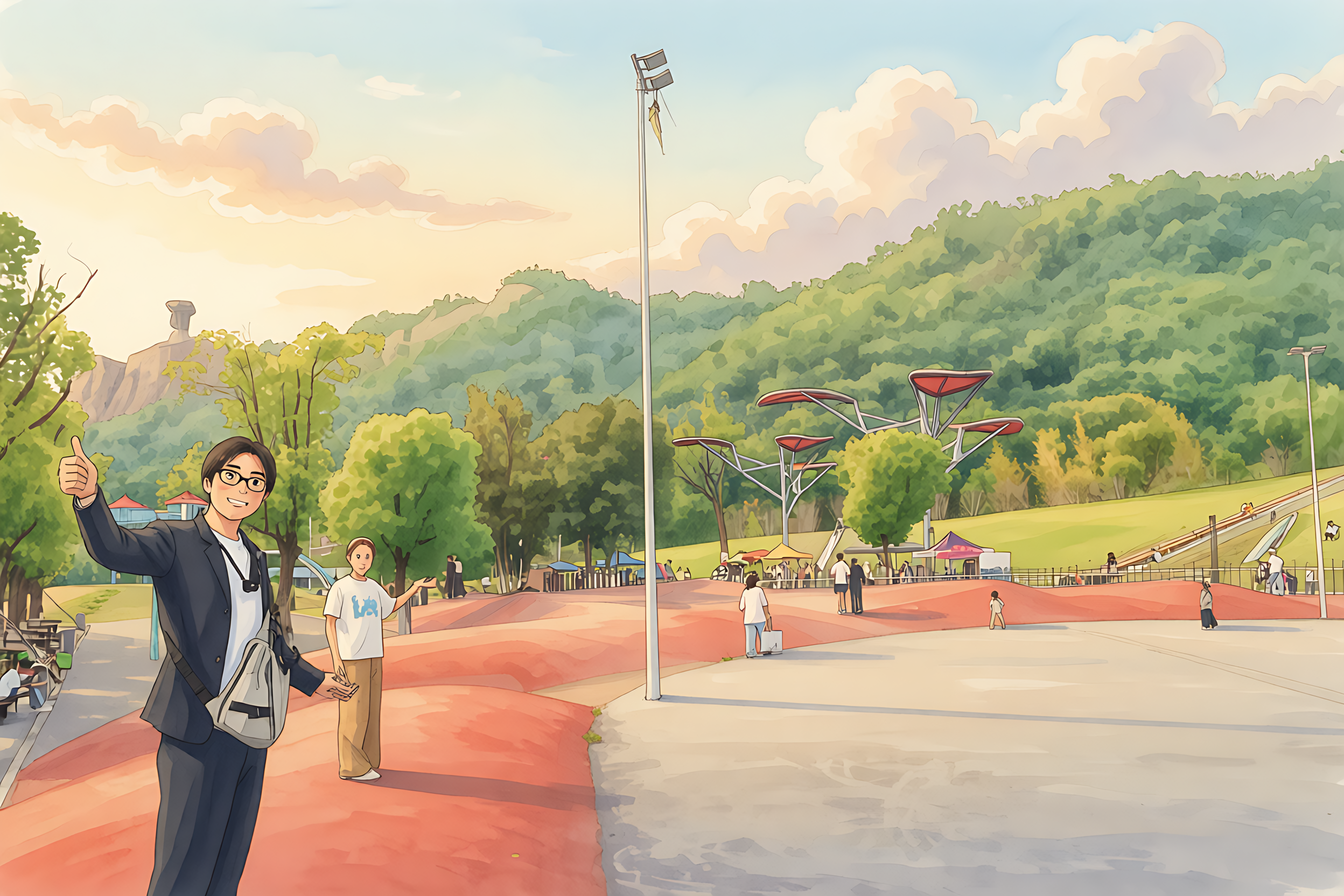 滑草坡吉卜力版